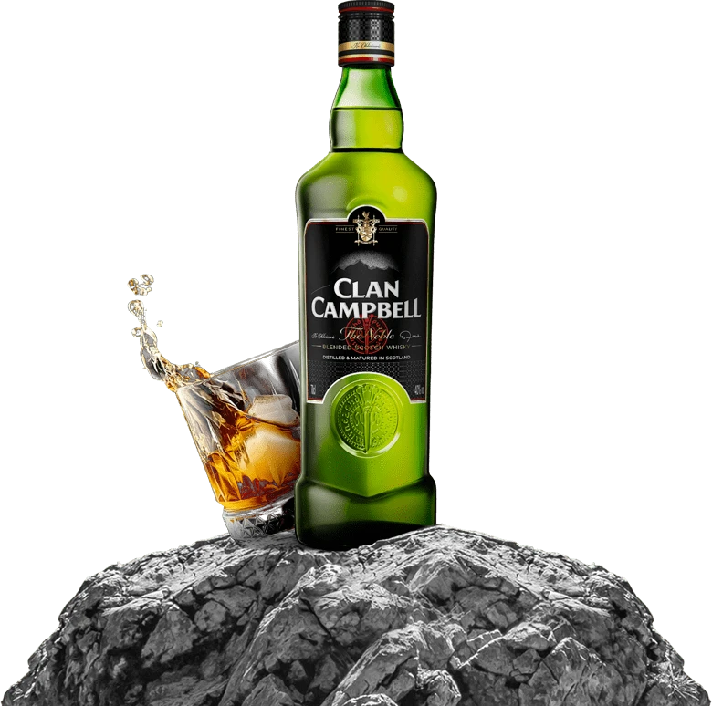 Clan Campbell Scotch Whisky шил